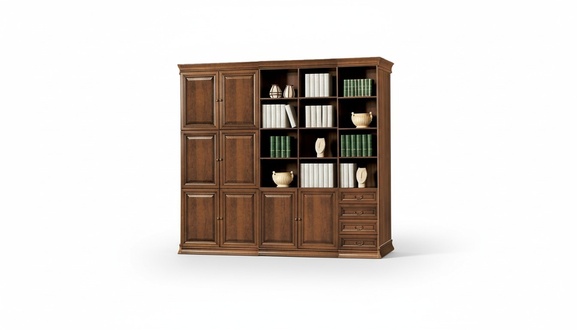 Brauner Schrank Büroschrank Deluxe Holzmöbel Schränke Arbeitsplatz