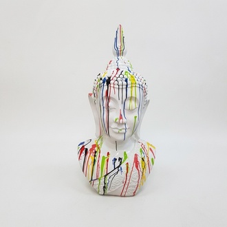 Buddha Malaysia Modern Skulptur Kunststoff Dekorative Figur Garten