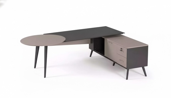 Büromöbel Eckschreibtisch Modern Luxus Tisch Designer Arbeitszimmer Tische
