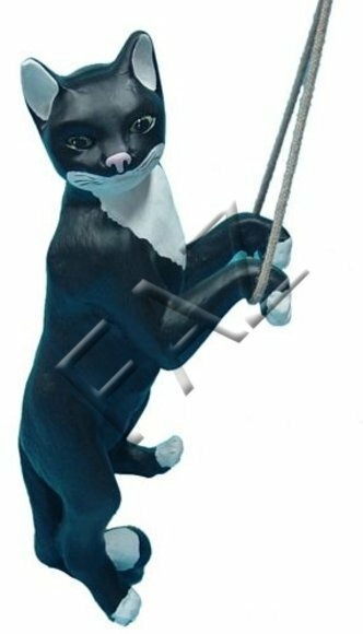 Design Katze Figur Garten Statue Dekoration Skulptur Figuren Skulpturen