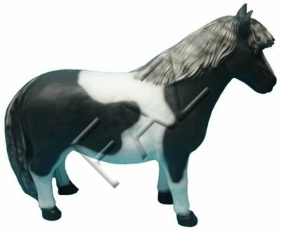 Design Pferd Figur Garden Statue Skulptur Figuren Skulpturen