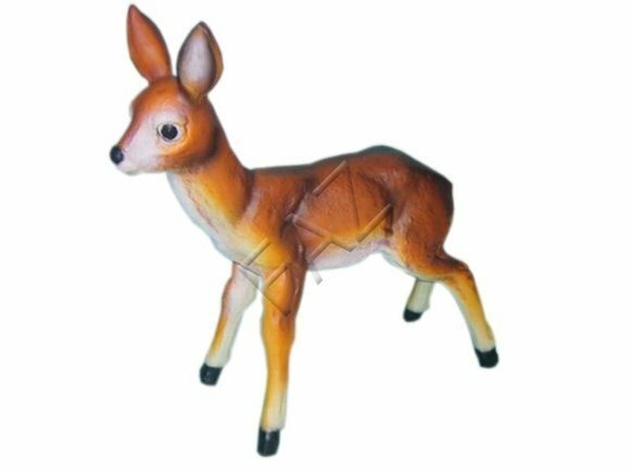 Hirsch Figur Garten Statue Skulptur Figuren Skulpturen Natur Dekoration