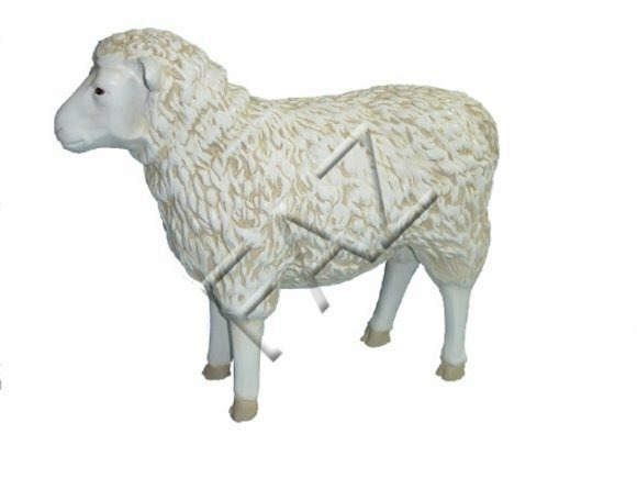 Design Schaf braun Figur Garten Statue Skulptur Figuren Skulpturen