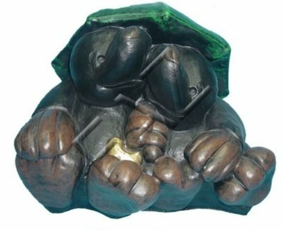 Design Maulwurf Garten Figur Statue Skulptur Figuren Skulpturen Dekorative
