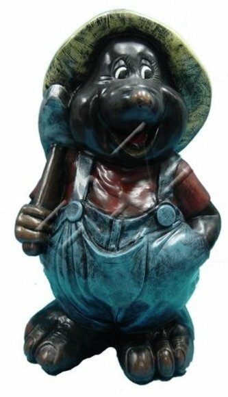 Design Maulwurf Figur Dekoration Garten Statue Skulptur Figuren Skulpturen