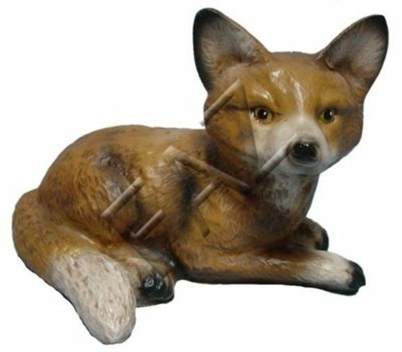 Design Fuchs Figur Garten Statue Skulptur Figuren Dekoration Skulpturen