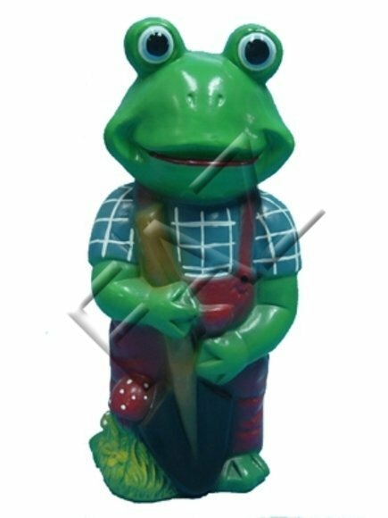Design Frosch Figur Garten Statue Dekoration Skulptur Figuren Skulpturen