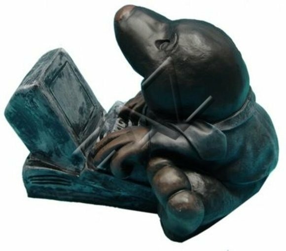 Design Dekoration Maulwurf Figur Garten Statue Skulptur Skulpturen Figuren