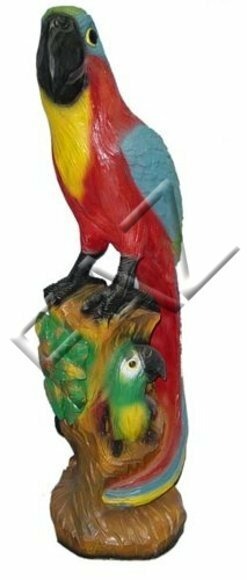 Design Papagei Figur Statue Skulptur Figuren Skulpturen Garten