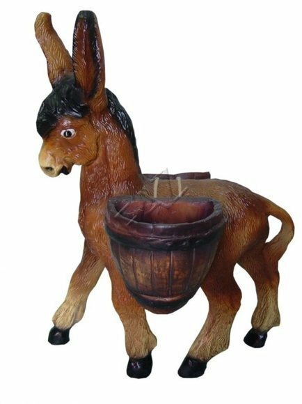 Design Esel Figur Garten Statue Skulptur Figuren Dekoration Skulpturen
