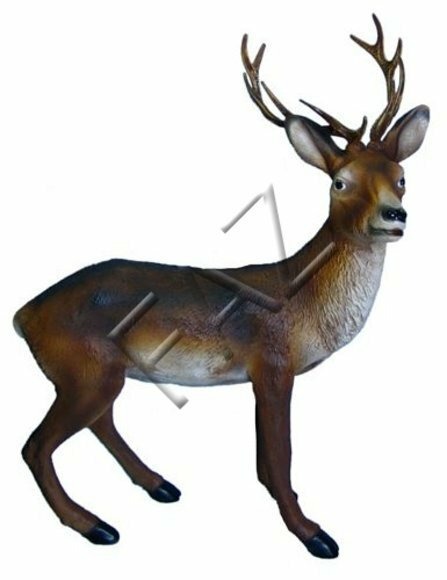 Design Hirsch Figur Garten Statue Skulptur Figuren Dekoration Skulpturen