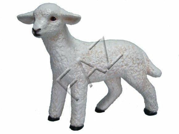 Design kleines Schaf Figur Garten Statue Skulptur Figuren Skulpturen