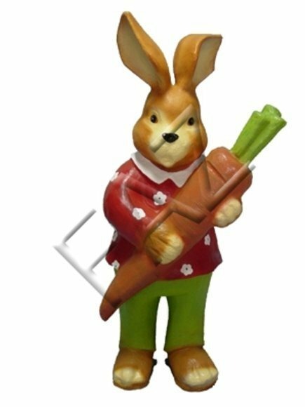 Design Hase Figur Garten Statue Skulptur Dekoration Figuren Skulpturen