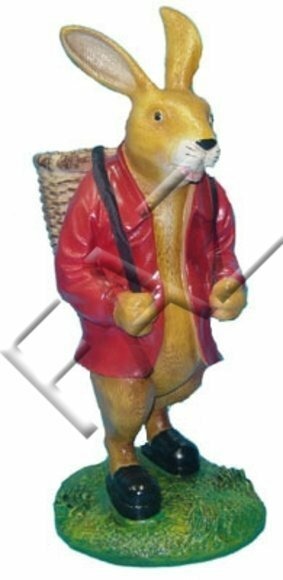 Design Hase Figur Garten Statue Dekoration Skulptur Figuren Skulpturen