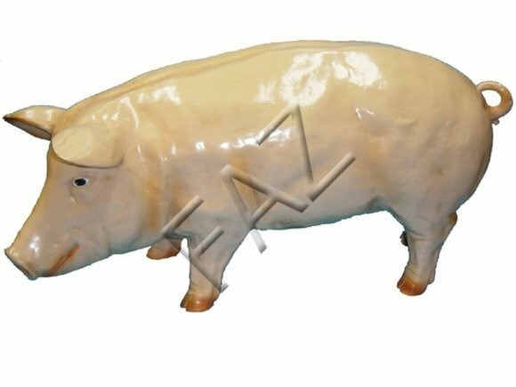 Dekoration Design Schwein Figur Garten Statue Skulptur Figuren Skulpturen
