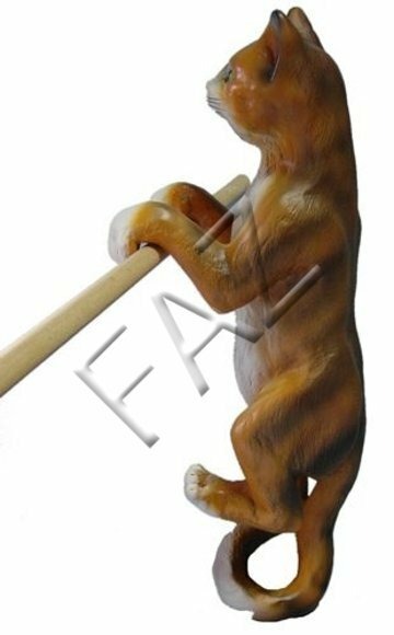 Design Katze Figur Garten Statue Figuren Dekoration Skulptur Skulpturen