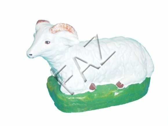 Design Lamm liegend Figur Garten Statue Skulptur Figuren Skulpturen