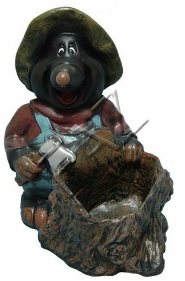 Design Dekoration Maulwurf Skulpturen Figur Garten Skulptur Statue Figuren