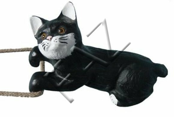 Design Dekoration Katze Figur Garten Statue Figuren Skulptur Skulpturen