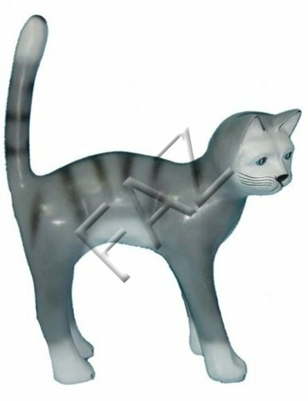 Design Katze Figur Garten Statue Skulptur Figuren Dekoration Skulpturen