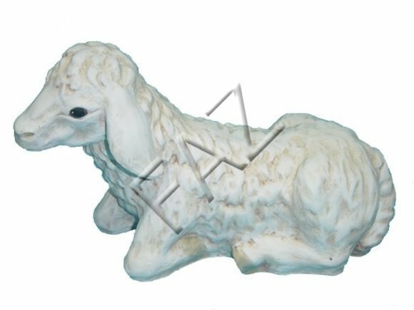 Design Das liegende Schaf Figur Garten Statue Skulptur Figuren