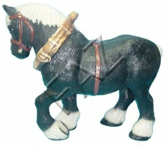 Design Pferd Figur Garten Statue Dekoration Skulptur Figuren Skulpturen