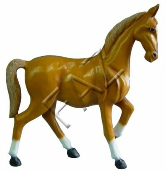 Design Pferd Figur Garten Dekoration Statue Skulptur Figuren Skulpturen