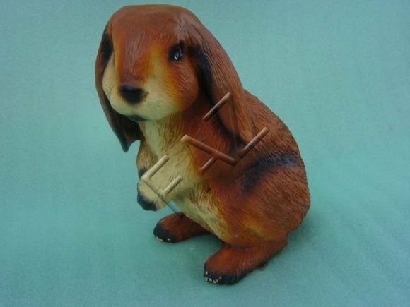Design Hase Figur Garten Statue Dekoration Figuren Skulptur Skulpturen