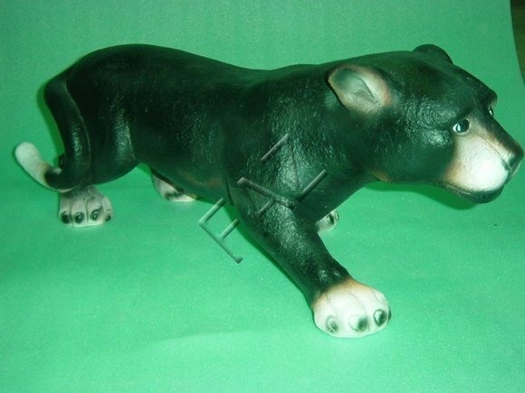Design Puma Kopf Figur Statue Skulptur Figuren Skulpturen Garten