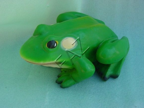 Design Frosch Dekoration Figur Garten Statue Skulptur Figuren Skulpturen