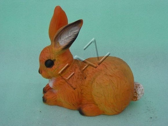 Design Hase Figur Dekoration Garten Statue Figuren Skulptur Skulpturen