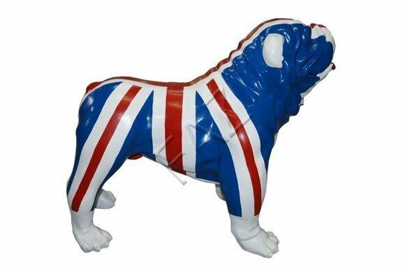 Design Hund Figur Statue Skulptur Figuren Skulpturen Abstrakt Dekoration