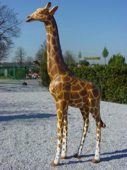Design Giraffe Figur Statue Skulptur Figuren Skulpturen Garten Deko