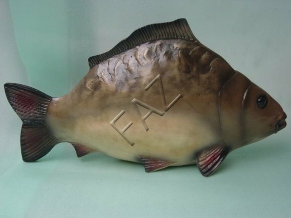 Design Fisch Figur Statue Skulptur Figuren Skulpturen Natur Dekoration Deko