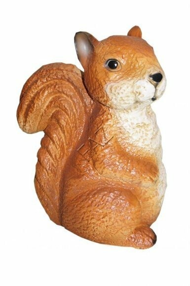 Design Eichhörnchen Figur Deko Garten Statue Skulptur Figuren Skulpturen