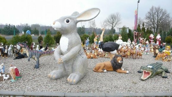 XXL Hase Werbung Aufsteller Hingucker Skulptur Tier Zoo Dekoration