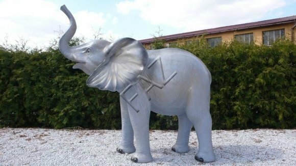 Design Elefant Figur Garten Statue Skulptur Figuren Skulpturen