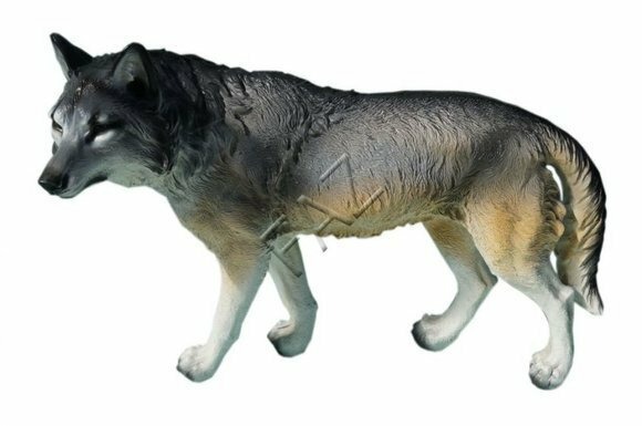 Design Wolf Figur Garten Statue Skulptur Dekoration Figuren Skulpturen