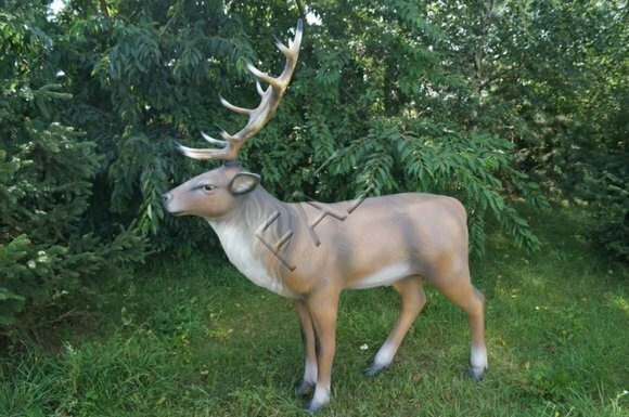 Design Hirsch Figur Garten Statue Skulptur Figuren Dekorative Skulpturen