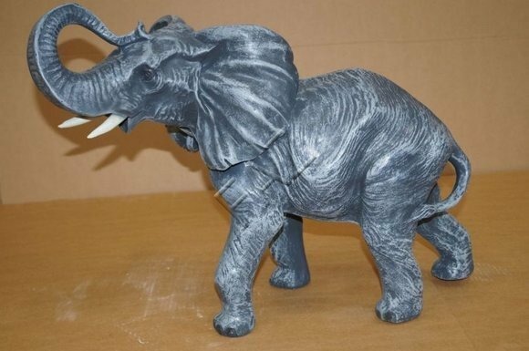 Elefant Figur Garten Statue Skulptur Figuren Skulpturen Dekoration Deko