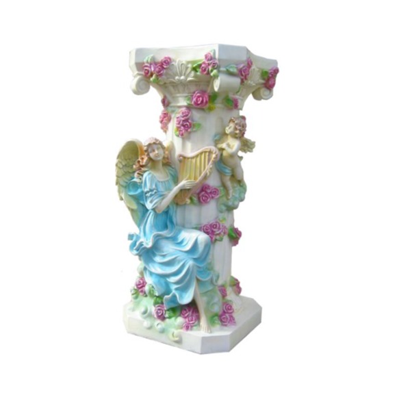 Dekor Figur Statue Säule Skulptur 90 cm Figuren Statuen Skulpturen Neu