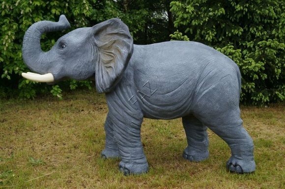 Design Elefant Figur Statue Skulptur Figuren Dekorative Skulpturen Garten