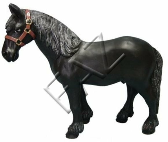 Design Pferd Dekoration Figur Garden Skulpturen Statue Skulptur Figuren