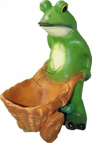 Design Frosch Figur Garten Statue Skulptur Skulpturen Dekoration Figuren