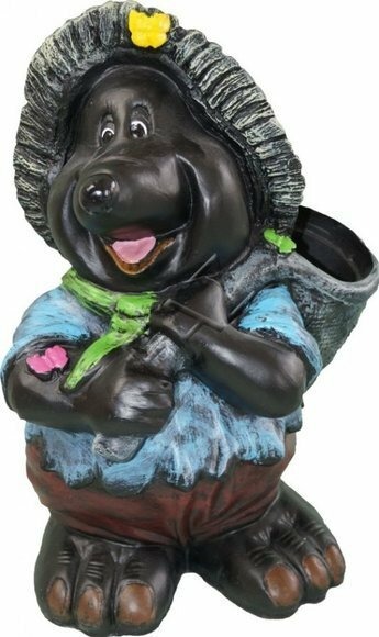 Skulptur Design Dekoration Maulwurf Figur Skulpturen Figuren Garten Statue