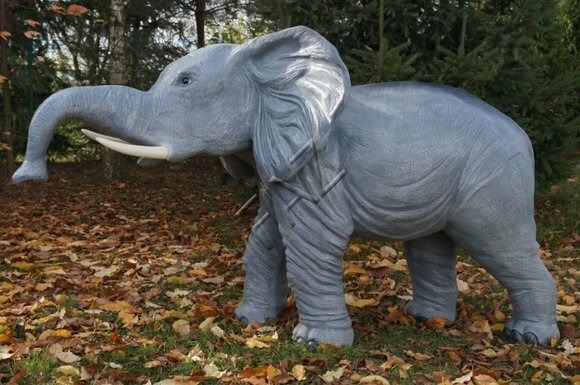 Elefant Figur Garten Statue Skulptur Elefant Figuren Skulpturen