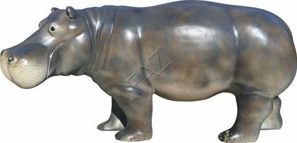Design Fluss Pferd Figur Statue Skulptur Figuren Skulpturen Garten