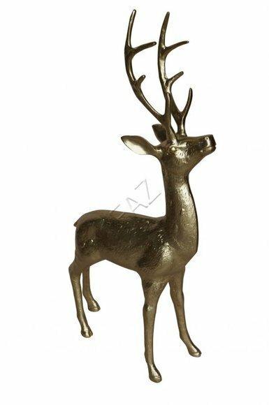 Design Hirsch Figur Statue Skulptur Figuren Dekor Skulpturen Dekoration