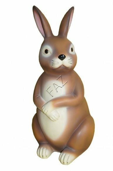 Design Hase Figuren Figur Garten Dekoration Statue Skulptur Skulpturen