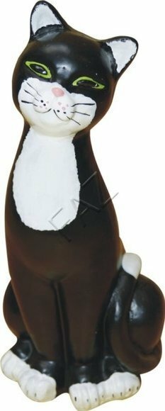 Design Katze Figur Statue Garten Figuren Dekoration Skulptur Skulpturen
